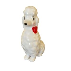 Ceramic Poodle Figurine